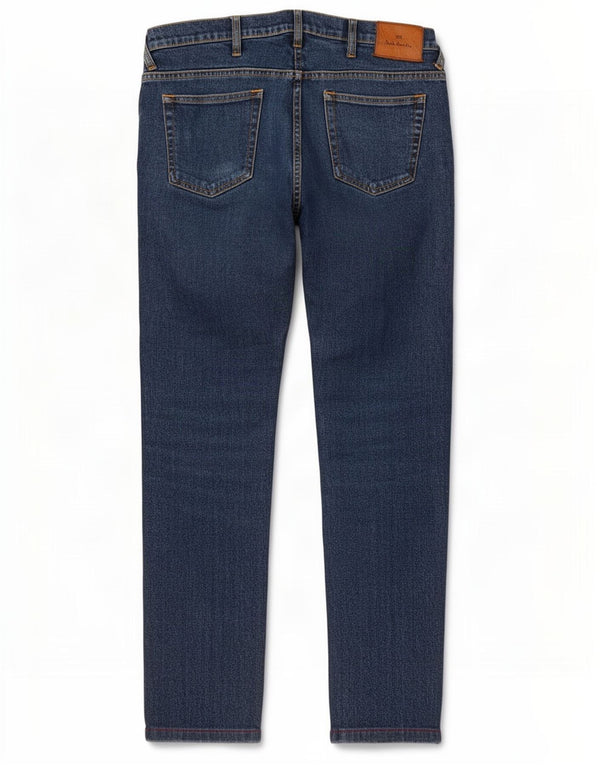 Paul Smith Herren Slim Jeans W34 L29 Marineblau Baumwolle