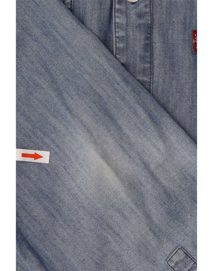 Levi's Herren-Jeanshemd, groß, blau