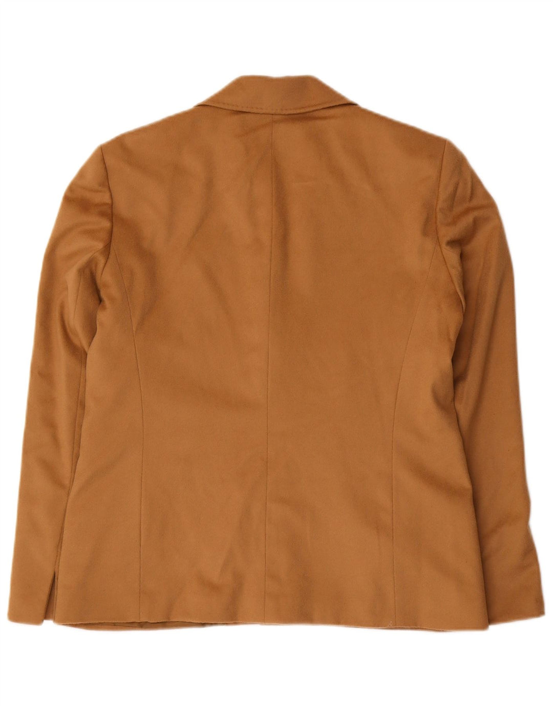 Renato Balestra Damen 3-Knopf-Blazerjacke IT 46 Große braune Wolle