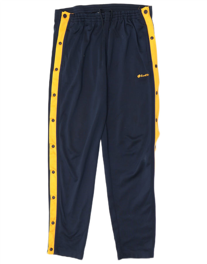 Lotto Herren-Jogger-Trainingshose, mittleres Marineblau, Farbblock