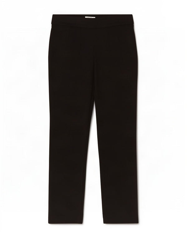 Marks & Spencer Damen Slim Casual Hose UK 12 Medium W30 L28 Schwarz