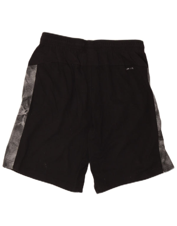 Adidas Herren Climalite Sport Shorts Große schwarze Colourblock-Baumwolle