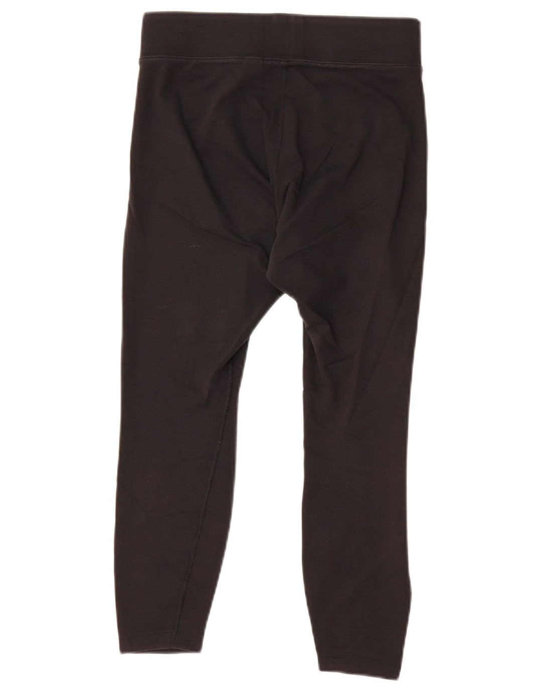 NIKE Womens Crop Leggings UK 10 Small Black Cotton