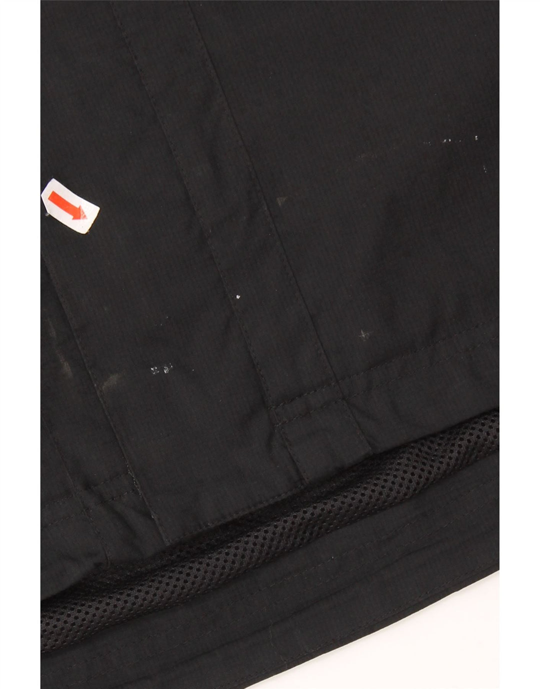 ADIDAS Herren-Regenjacke mit Kapuze, UK 38, Mittelschwarz, Colourblock-Polyester