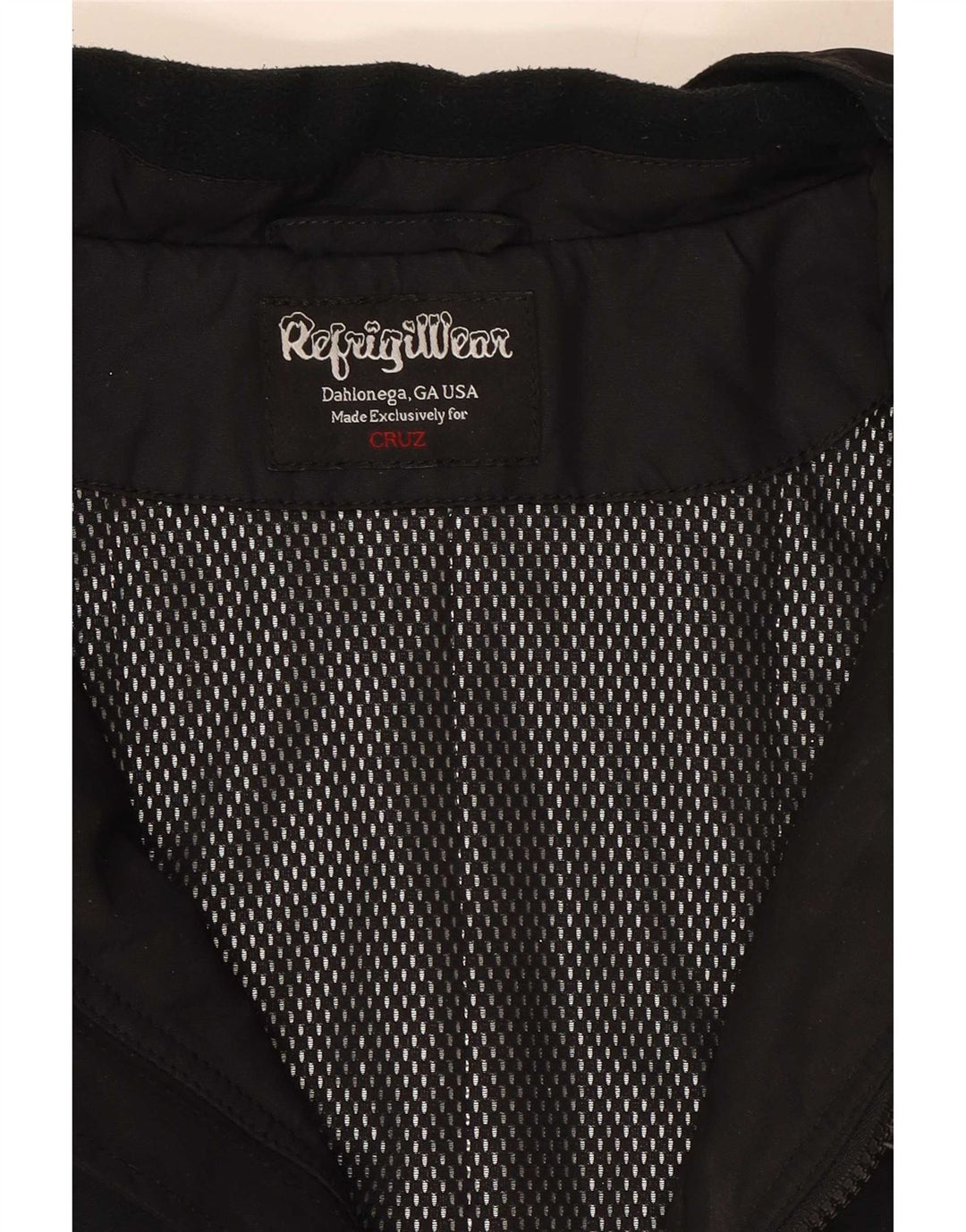 Refrigiwear Herren Bomberjacke UK 40 Large Schwarz