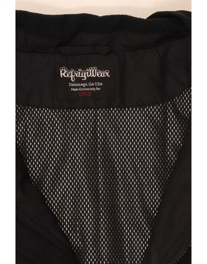 Refrigiwear Herren Bomberjacke UK 40 Large Schwarz