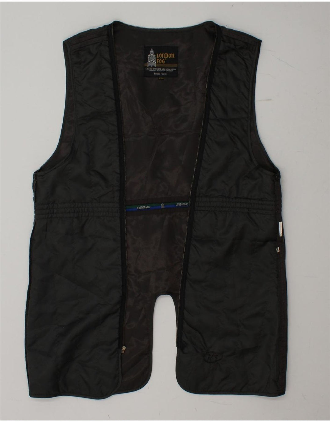 London Fog Herren Liner Gilet UK 38 Medium Schwarz