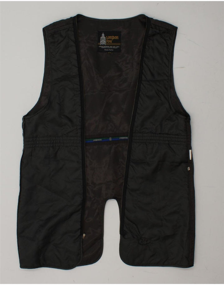 London Fog Herren Liner Gilet UK 38 Medium Schwarz
