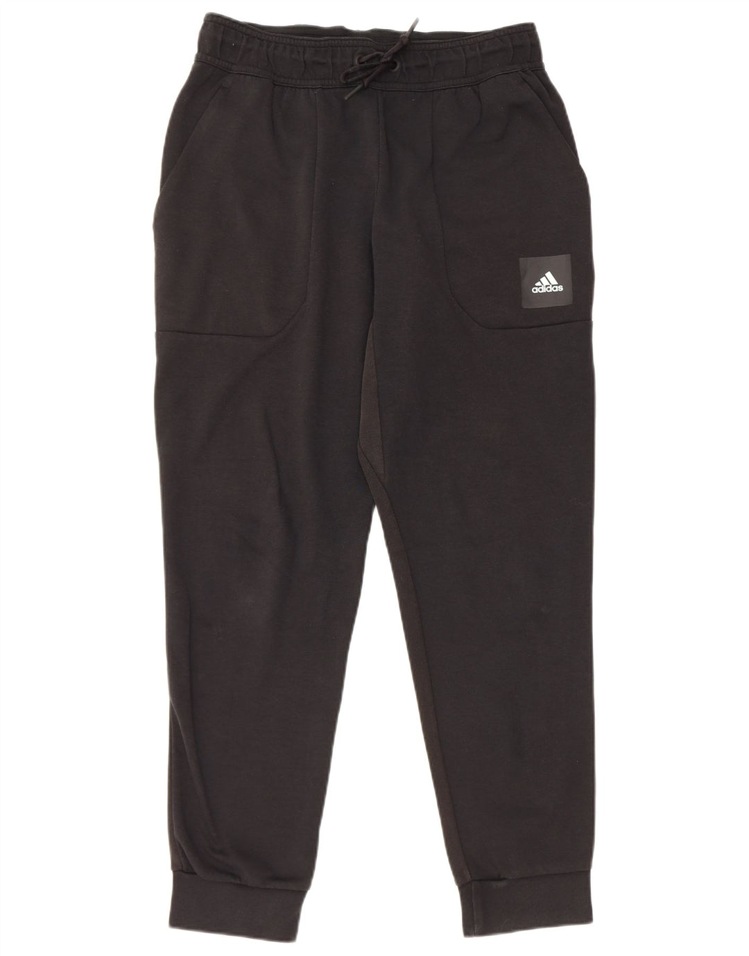 Adidas Herren-Trainingshose, Jogginghose, mittelschwarz, Baumwolle