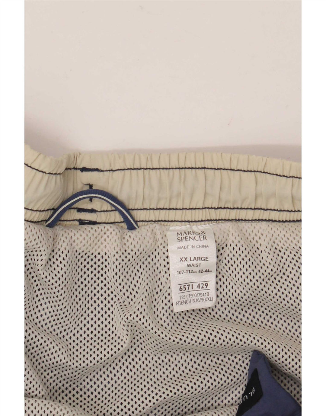 Marks & Spencer Herren Badeshorts 2XL Marineblau Polyamid