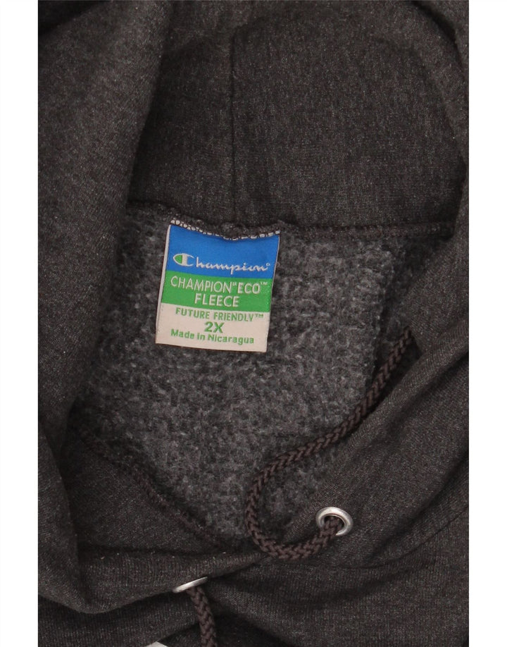 CHAMPION Herren Columbia Graphic Hoodie Pullover 2XL Grau