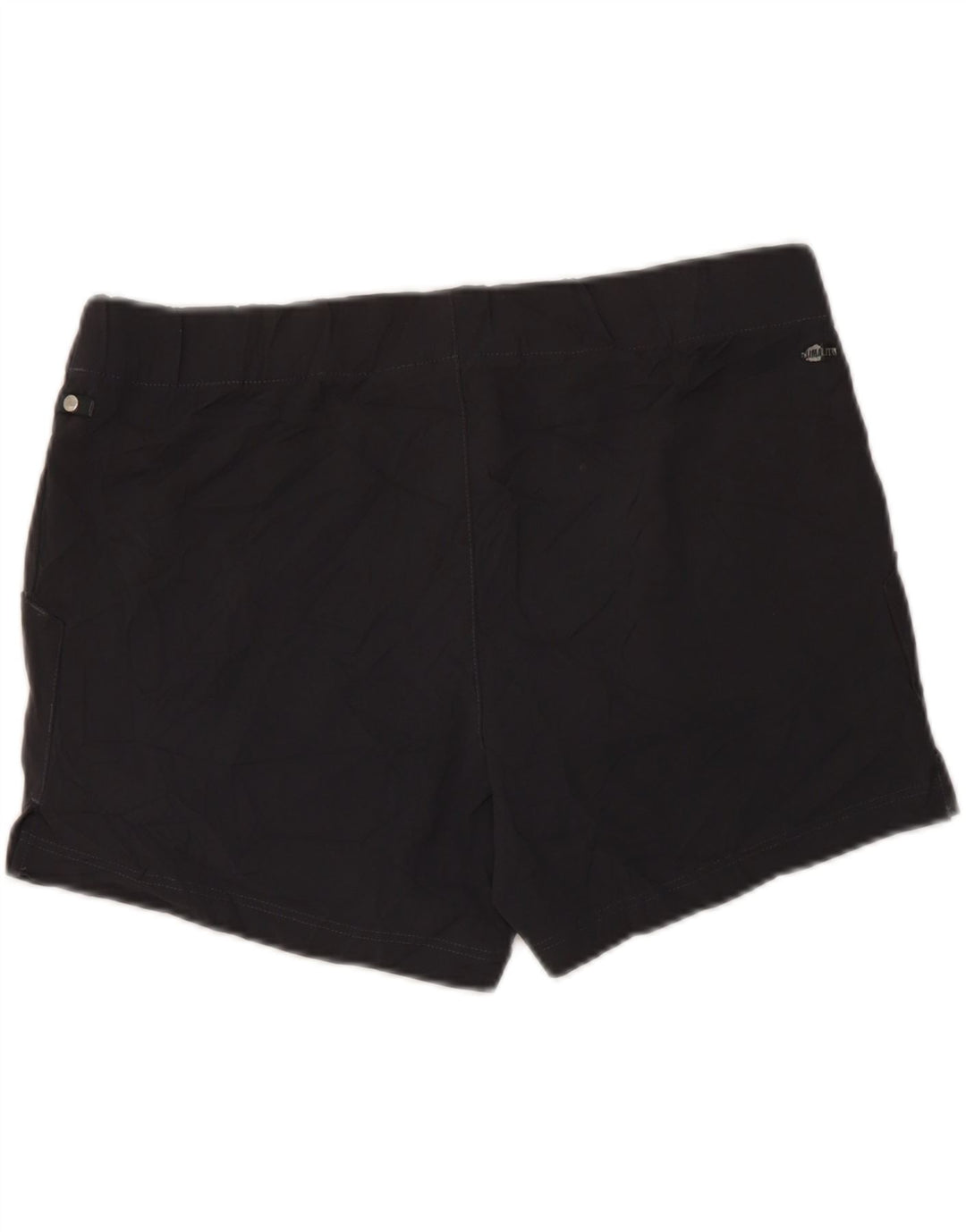 Adidas Damen Climalite Casual Shorts UK 12 Medium W34 Grau Polyester