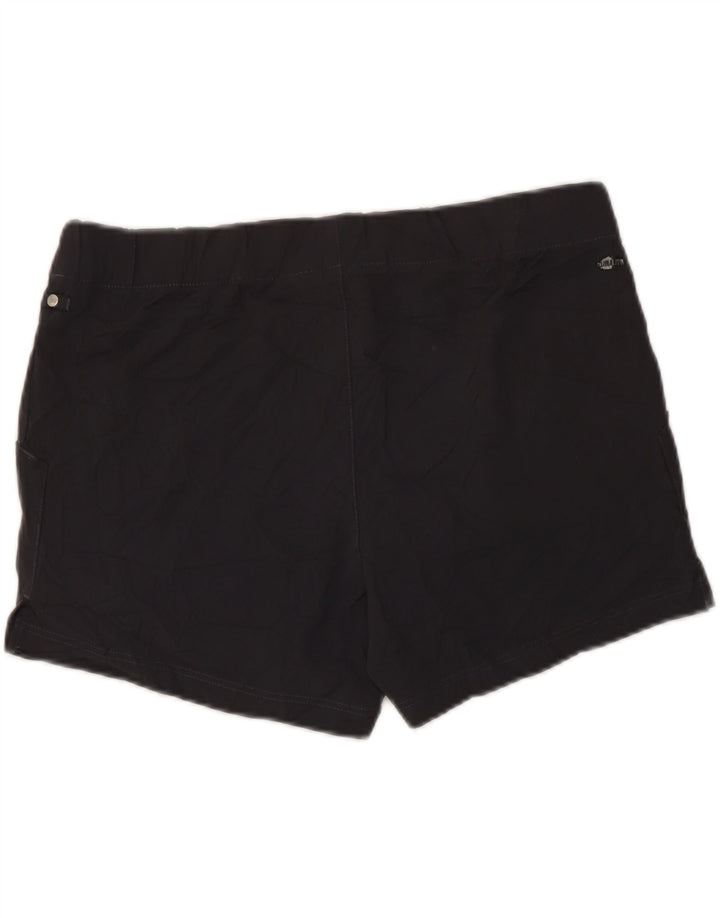 Adidas Damen Climalite Casual Shorts UK 12 Medium W34 Grau Polyester