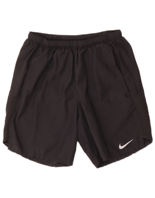 Nike Herren Dri Fit Sportshorts, Größe S, Schwarz, Polyester