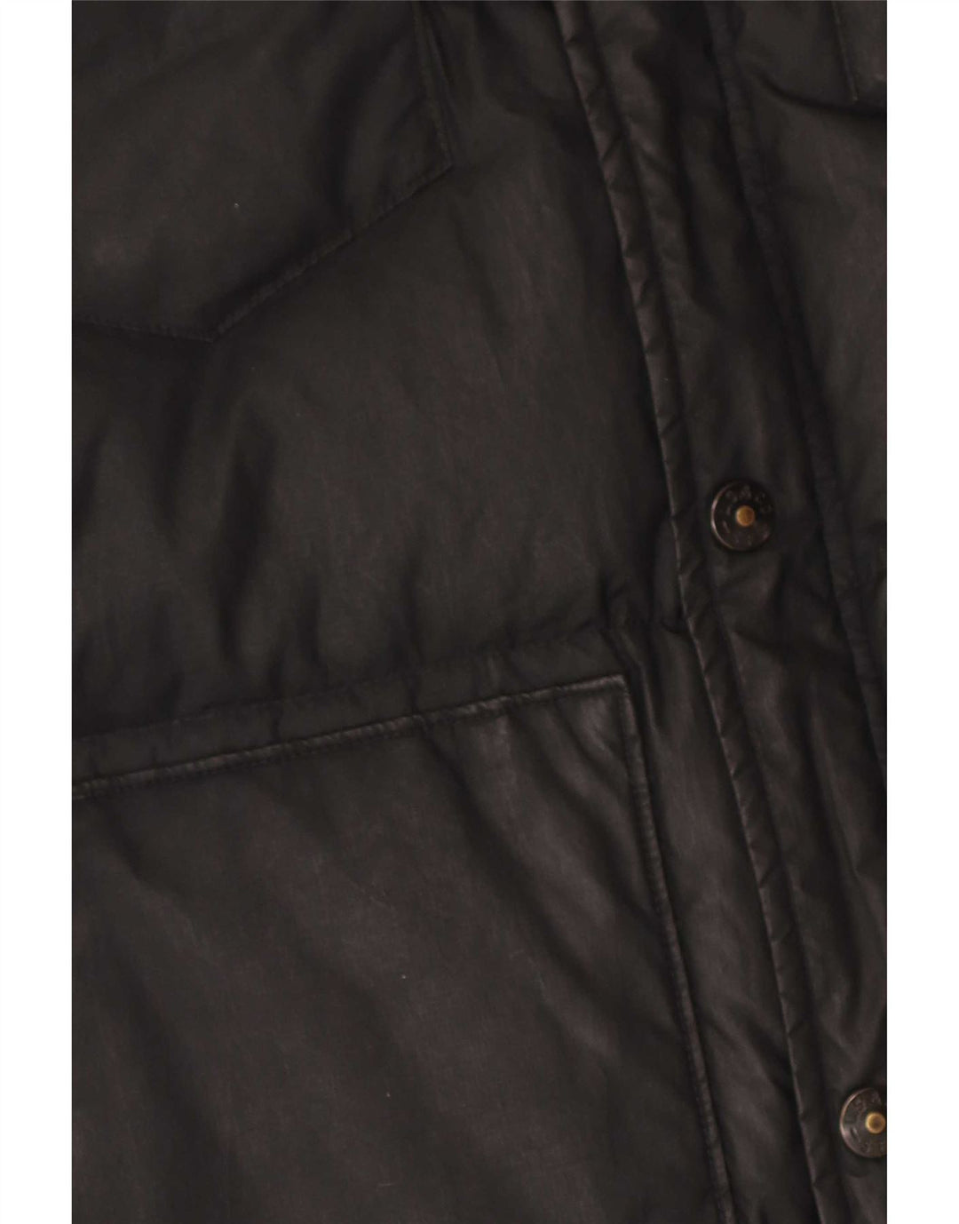 Levi's Herren Regular Fit gepolsterte Jacke UK 40 Large Schwarz Polyester