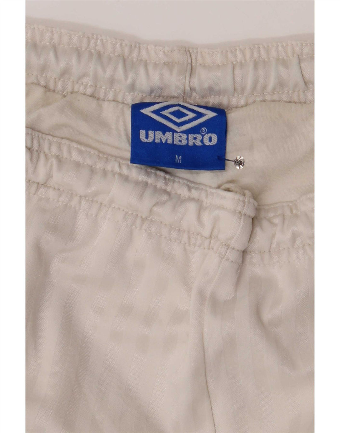 Umbro Herren-Sportshorts, mittelweißes Farbblock-Polyester