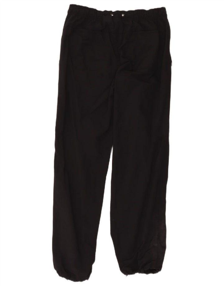 Nike Damen Trainingshose Jogger UK 12 Mittelschwarzes Nylon