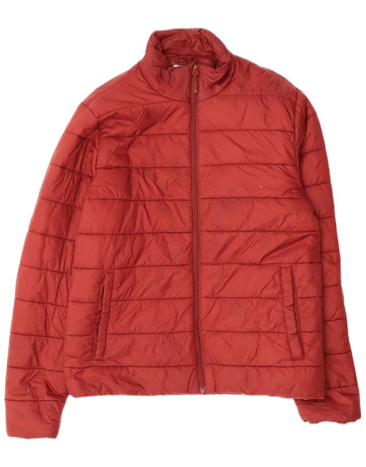 MOUNTAIN WAREHOUSE Damen Wattierte Jacke UK 16 Großes rotes Nylon