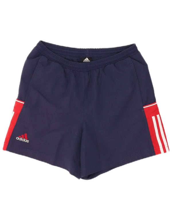 Adidas Herren Sportshorts Medium Marineblau Colourblock Polyester