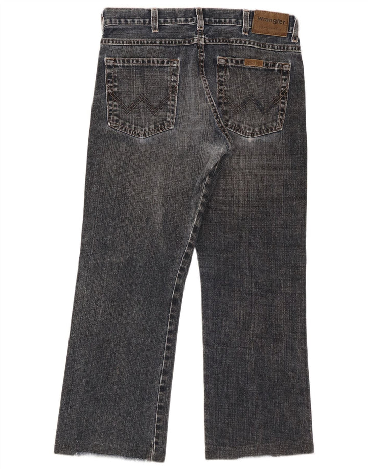 Wrangler Herren Bootcut Jeans W32 L27 Blaue Baumwolle