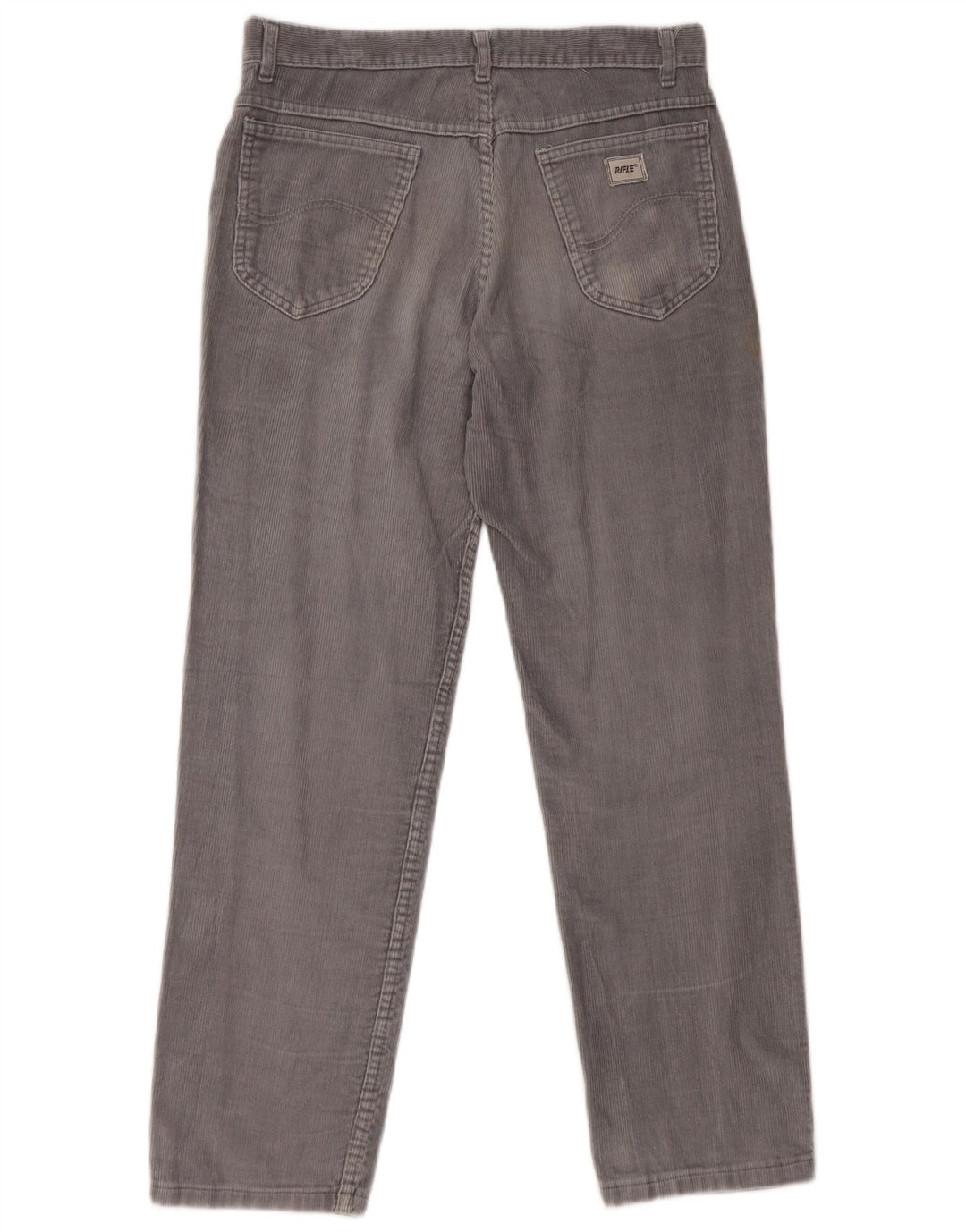 RIFLE Gerade Cordhose für Herren, W28, L28, blaue Baumwolle