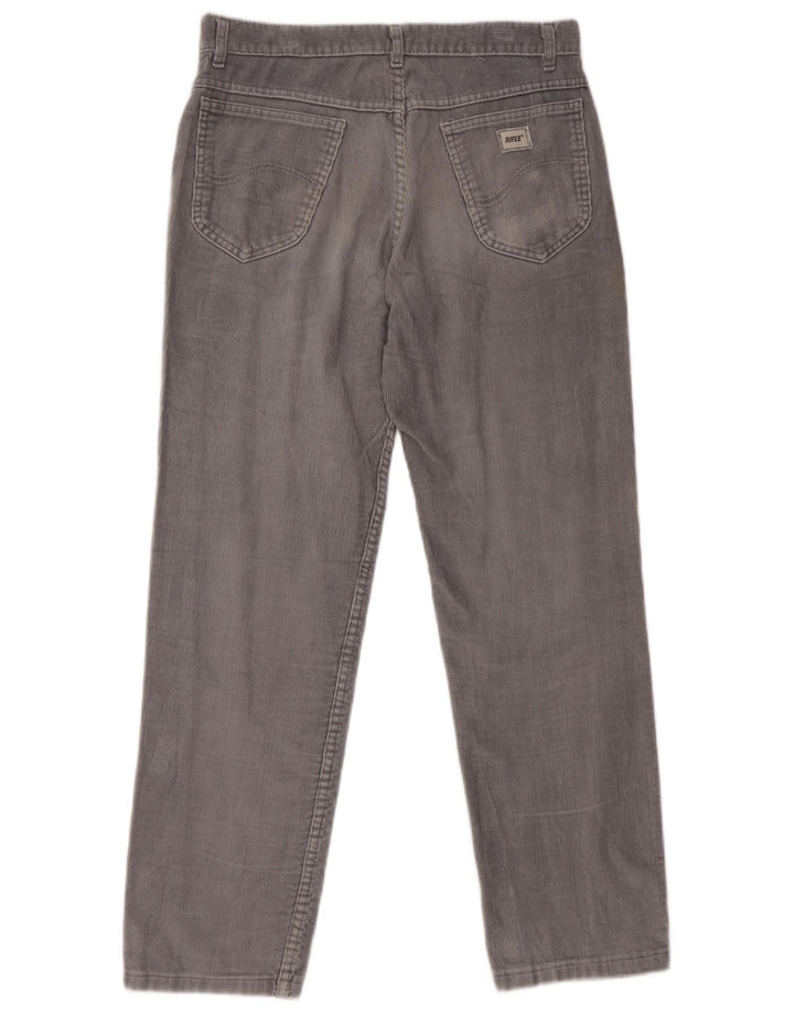 RIFLE Gerade Cordhose für Herren, W28, L28, blaue Baumwolle