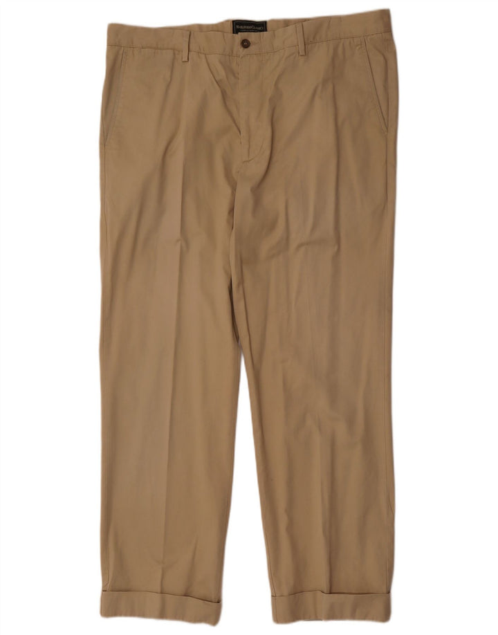 Marlboro Classics Gerade Herren-Chinohose W38 L30 Beige