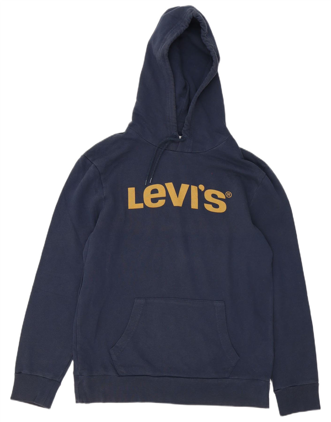 Levi's Herren-Kapuzenpullover mit Grafik, groß, marineblau, Baumwolle