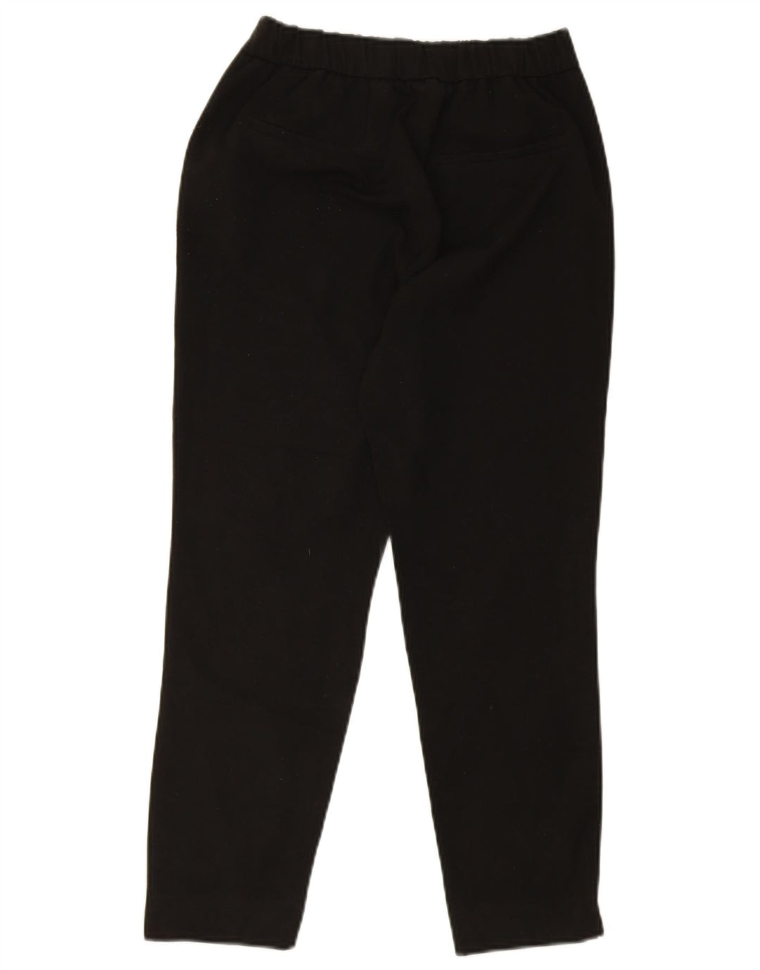 Schmale, verkürzte Hose für Damen von Zara, Größe S, W26, L24, Schwarz