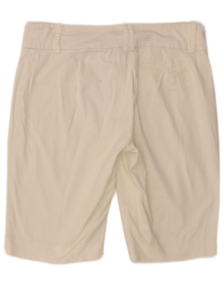 Zara Damen Freizeitshorts EU 36 XS W26 Weiß