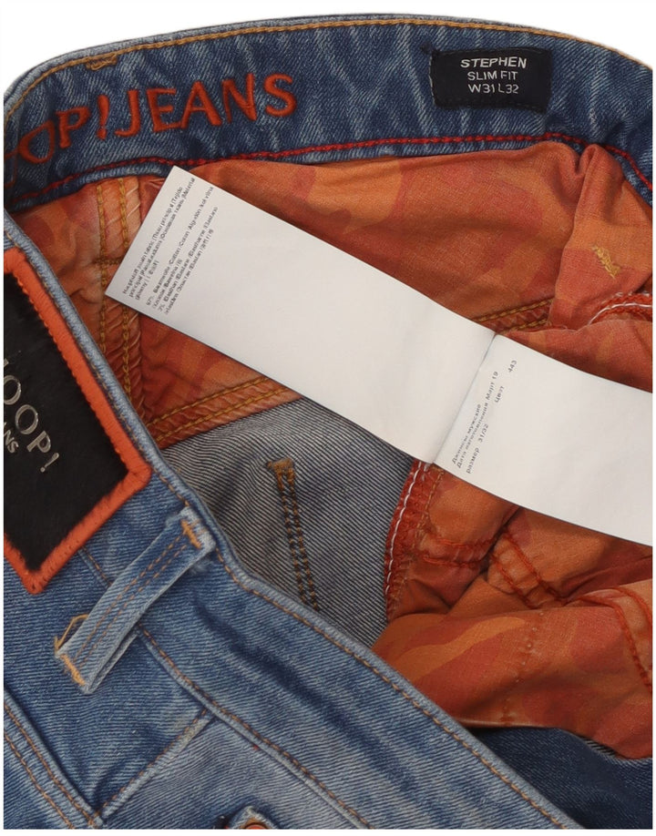 Joop Herren Stephen Slim Jeans W31 L32 Blaue Baumwolle