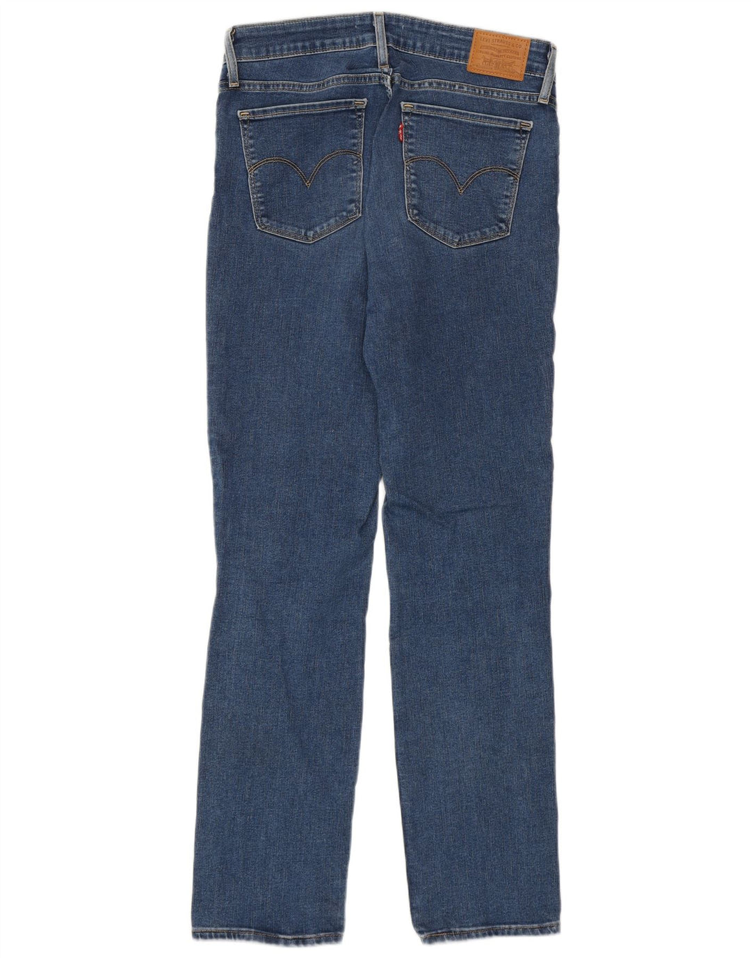 Levi's Damen 712 Slim Jeans W29 L30 Blaue Baumwolle