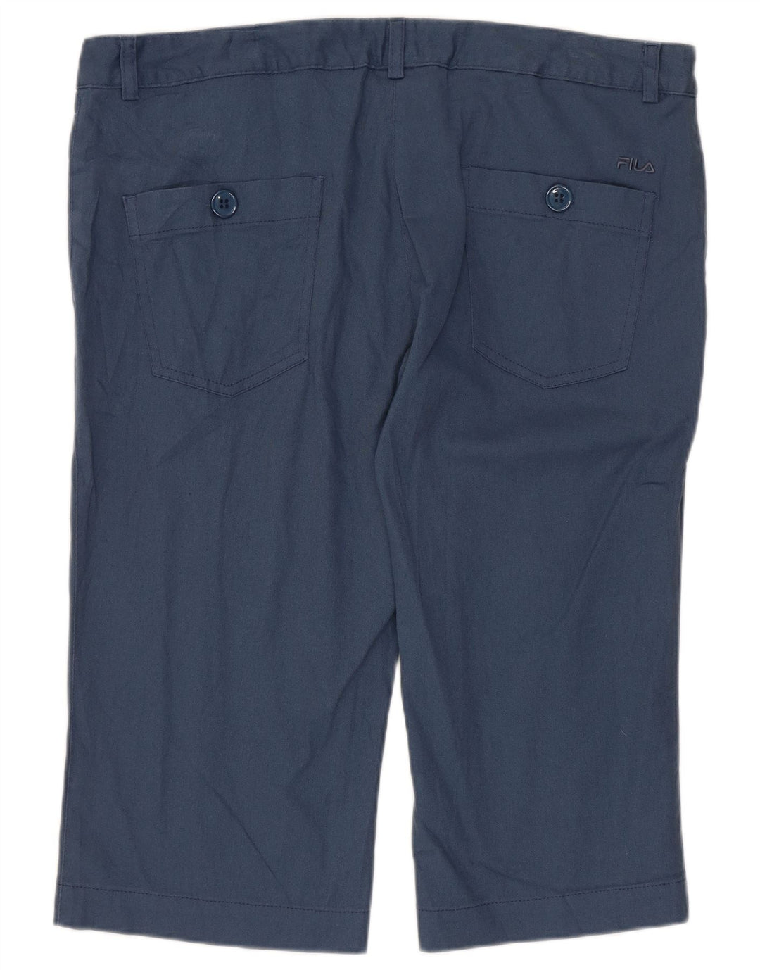 Fila Damen Caprihose UK 16 Large W36 L17 Marineblau Polyamid