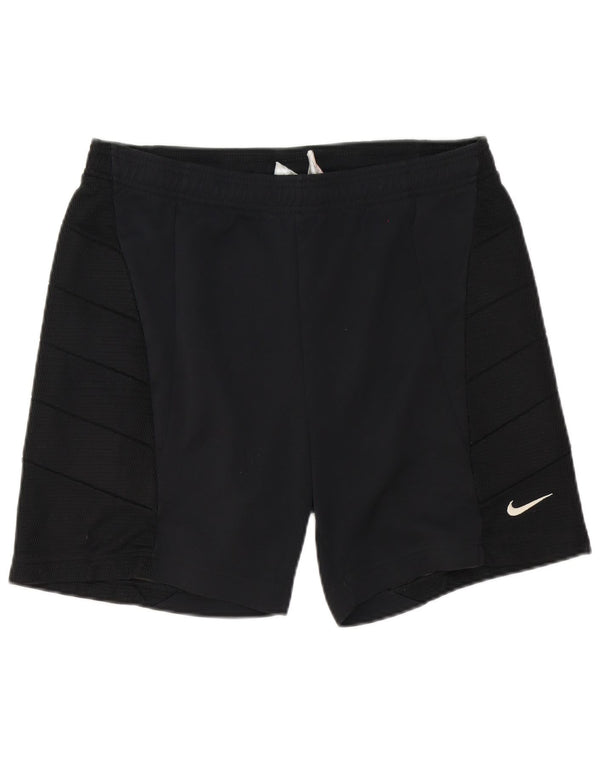 Nike Herren-Sportshorts, groß, aus schwarzem Polyester
