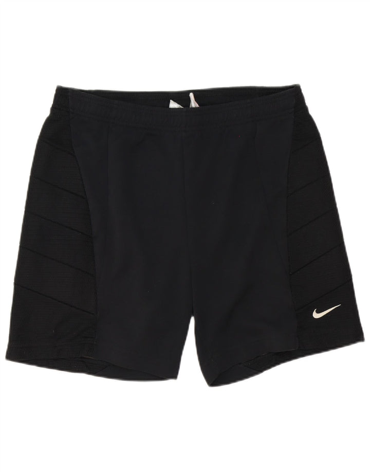 Nike Herren-Sportshorts, groß, aus schwarzem Polyester