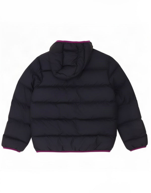 Adidas Mädchen Munster Rugby Wattierte Jacke mit Kapuze, 7–8 Jahre, Marineblau