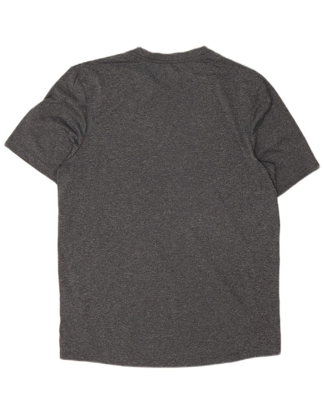Umbro Herren-T-Shirt-Oberteil aus mittelgrau meliertem Polyester