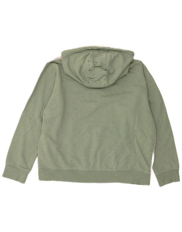 Animal Damen-Kapuzenpullover in Übergröße, UK 16, Größe L, Grün, Colourblock-Baumwolle