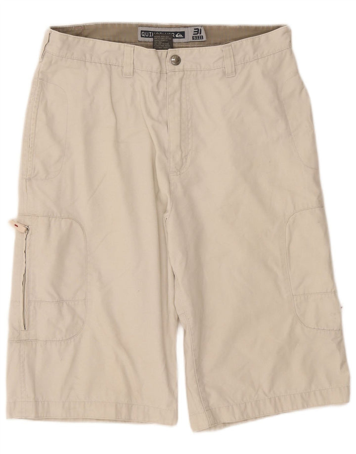 Quiksilver Herren Cargoshorts W31 Mittelbeige Baumwolle