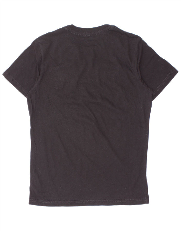 Diesel T-Shirt mit Grafik für Jungen, 9–10 Jahre, schwarze Baumwolle