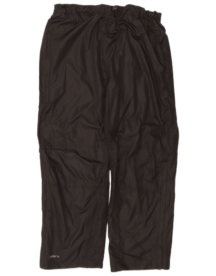 Mountain Warehouse Herren-Trainingshose 2XL, schwarzes Polyester