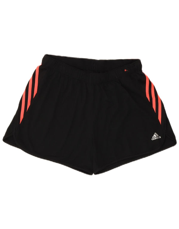 Adidas Damen Climalite Sport Shorts UK 12/14 Medium Schwarz