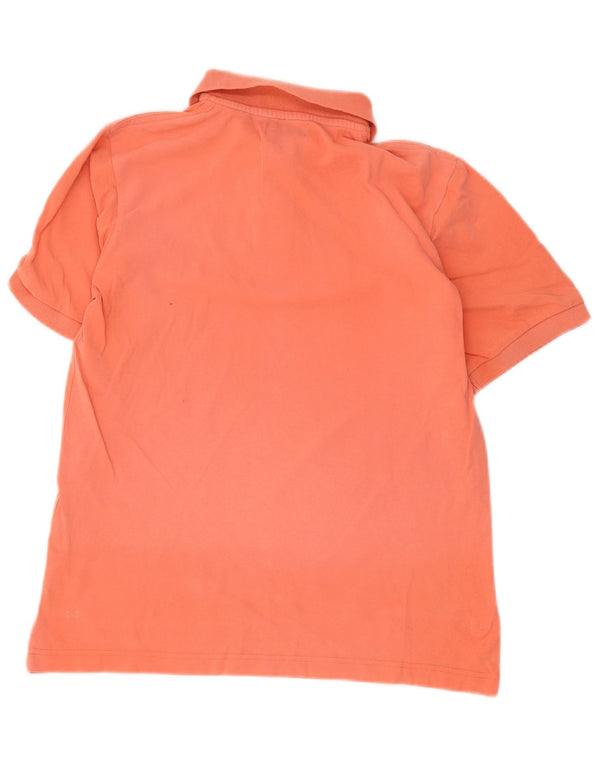 Kappa Herren Poloshirt Small Orange Baumwolle