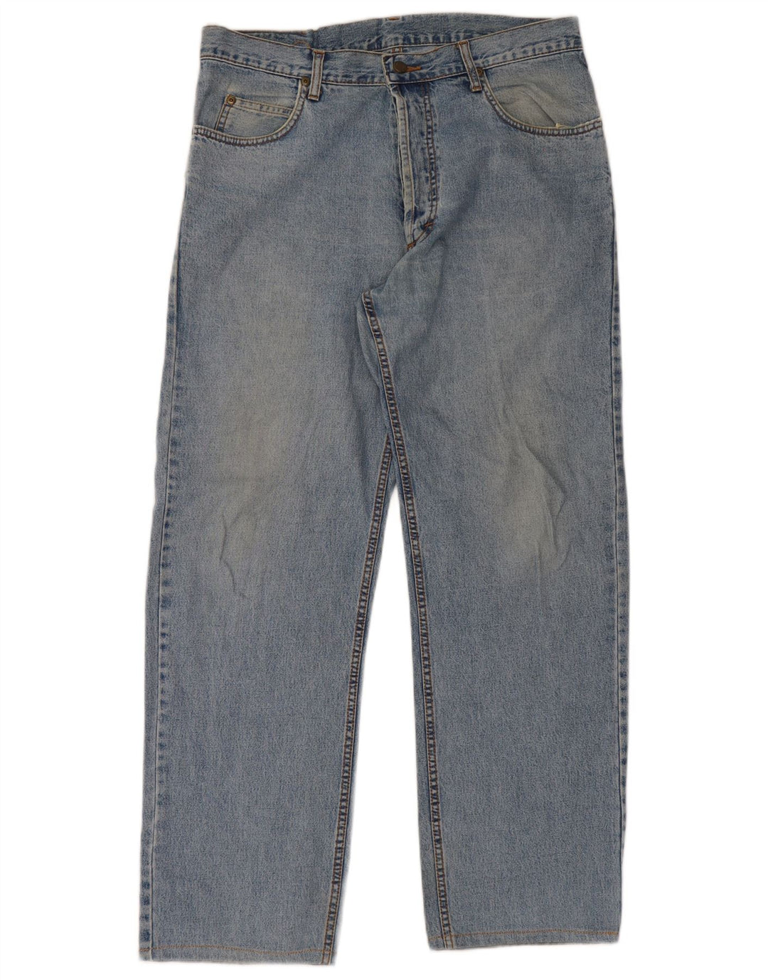 Lee Herren Straight Jeans W34 L30 Blau