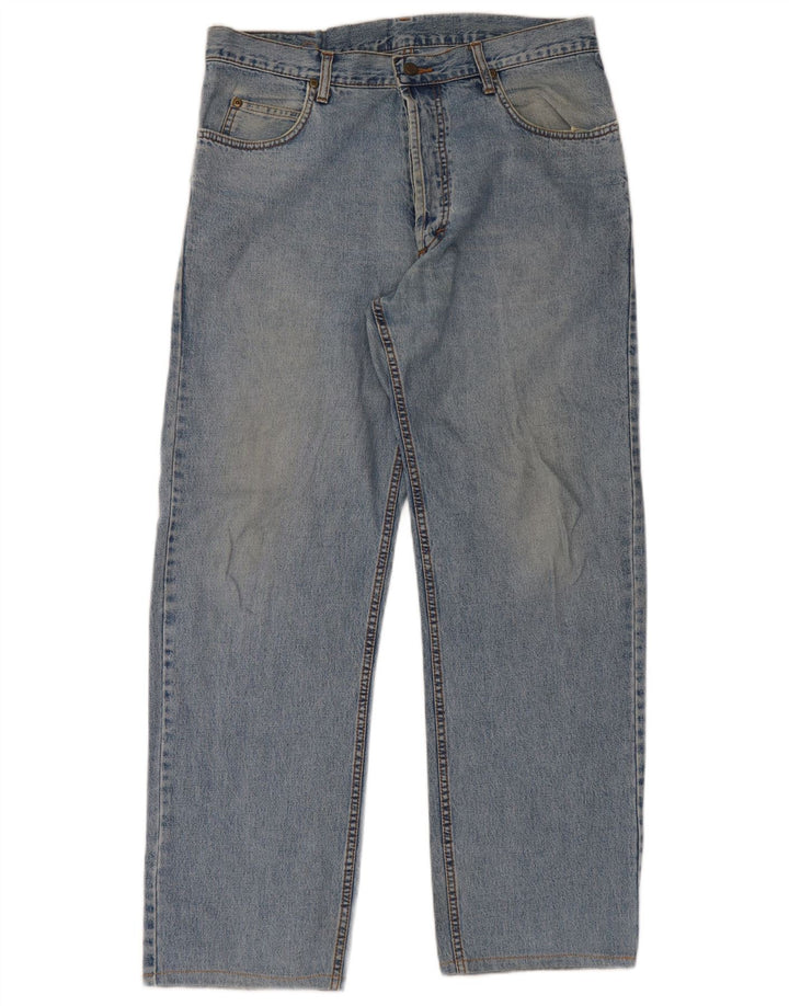 Lee Herren Straight Jeans W34 L30 Blau