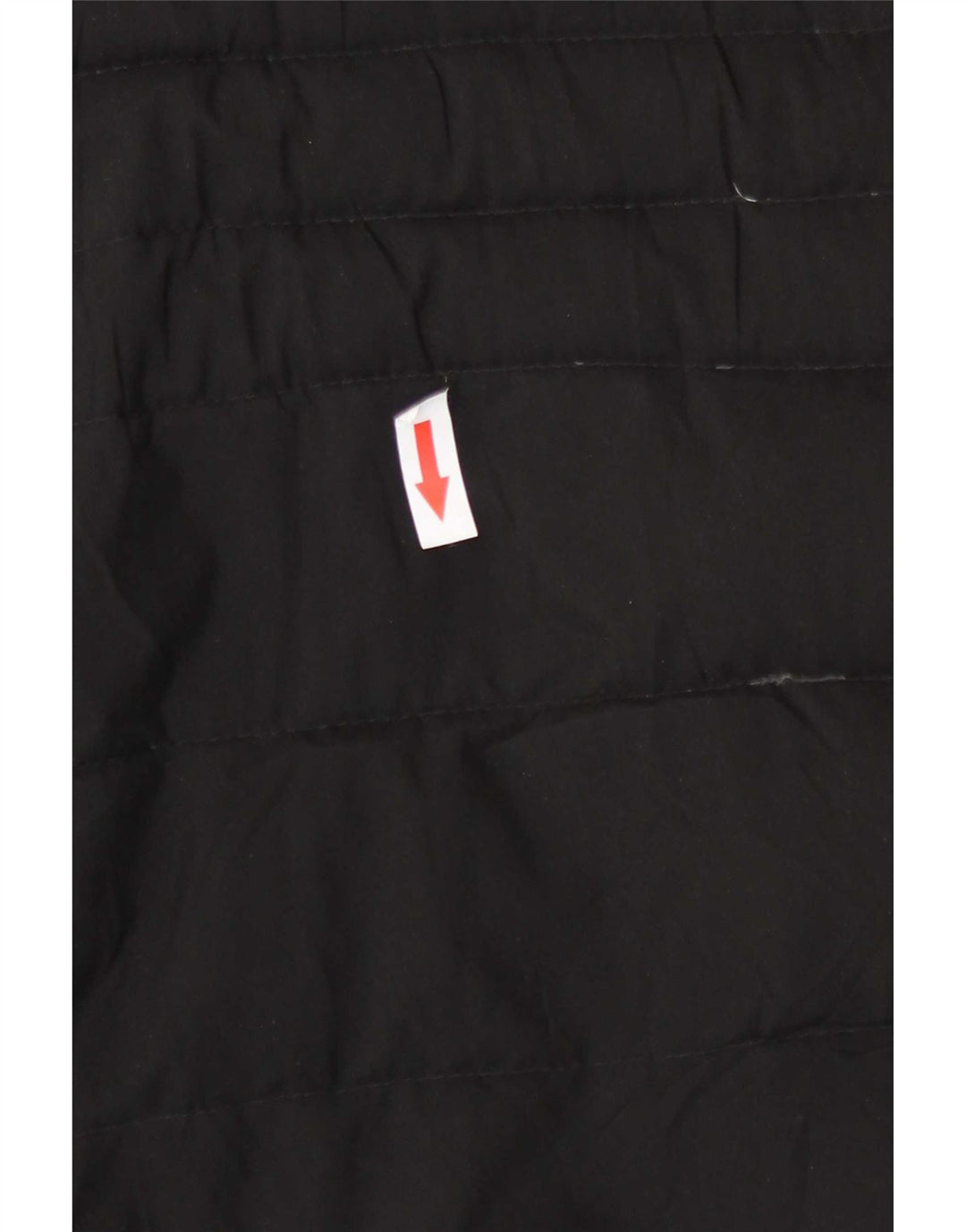 Massimo Dutti Damen Wattierte Jacke UK 10 Small Schwarz Polyester