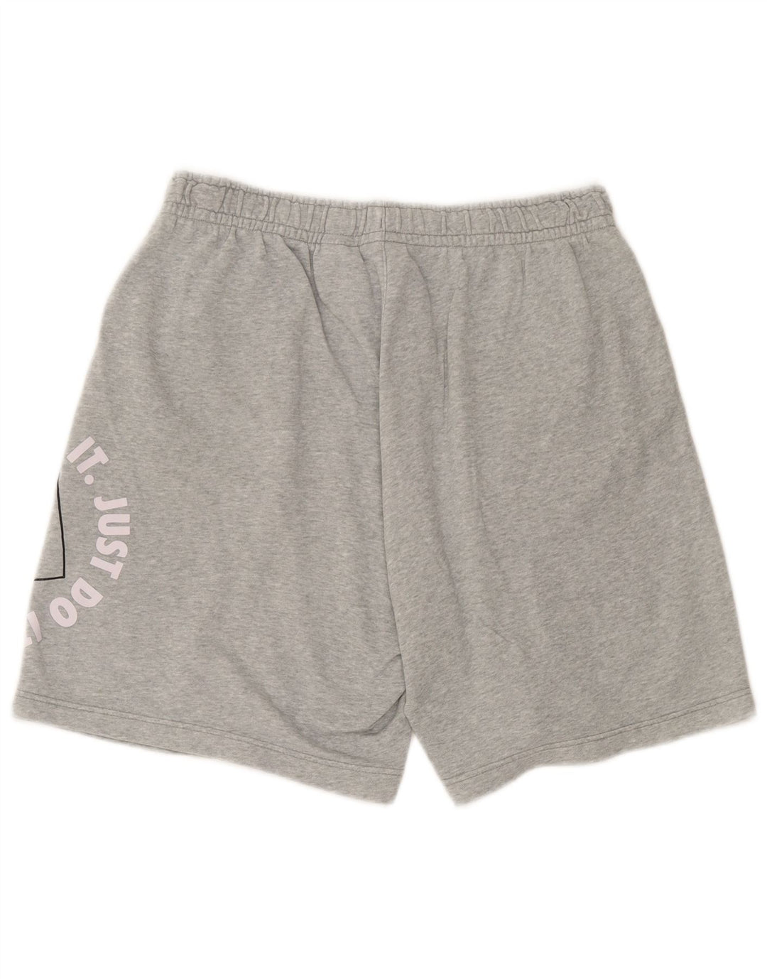 Nike Herren-Sportshorts mit Grafik, groß, grau gefleckte Baumwolle
