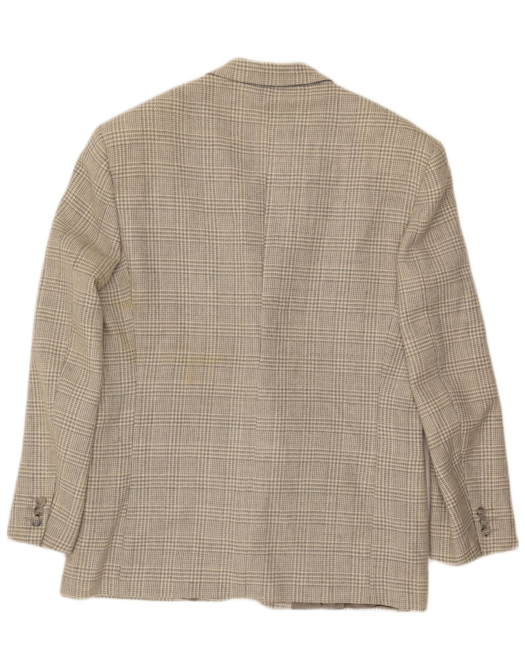 Vintage Herren 2-Knopf-Blazerjacke UK 40 Großer grauer Hahnentritt