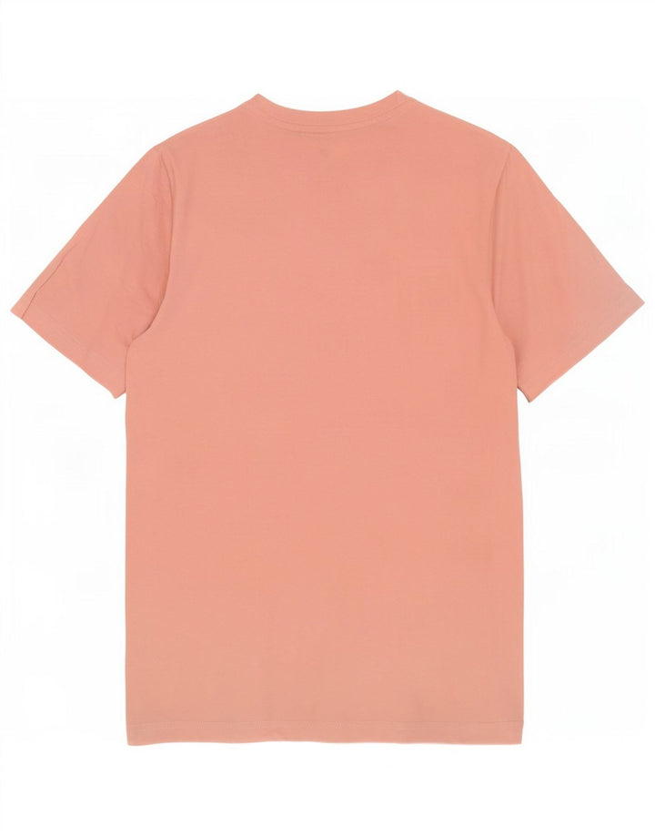 Jack & Jones Herren-T-Shirt mit Grafik, Mittelrosa, Baumwolle