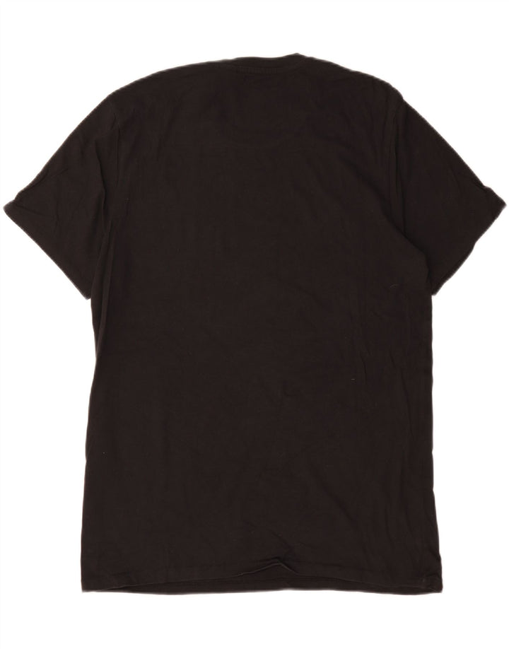 Levi's Herren-T-Shirt mit Grafik, Größe L, aus schwarzer Baumwolle